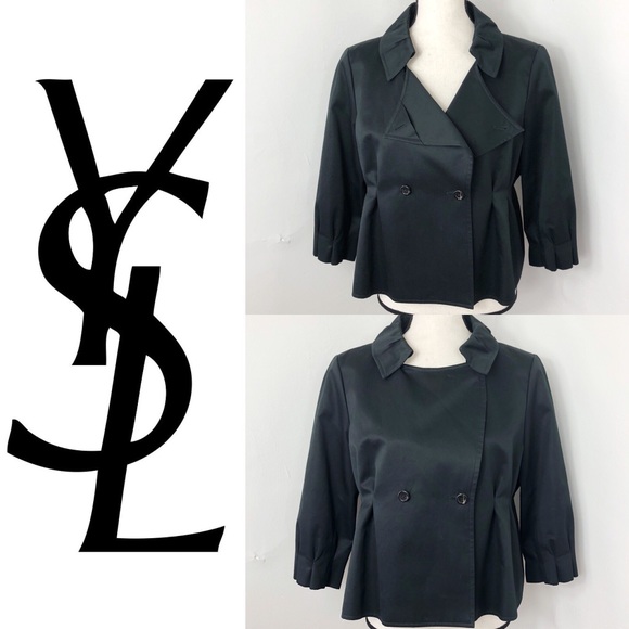 Yves Saint Laurent Jackets & Blazers - Yves Saint Laurent for Saks Fifth Ave Black Jacket